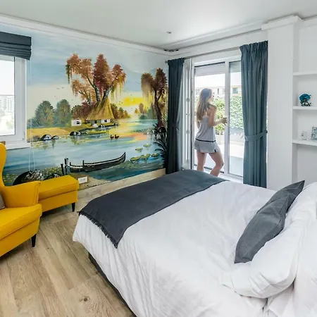 Lägenhet Beach Chic Penthouse Năvodari