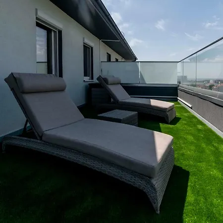 Lägenhet Beach Chic Penthouse Năvodari